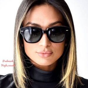 RayBan State Street Black Lenses RB2186 Black Frame New